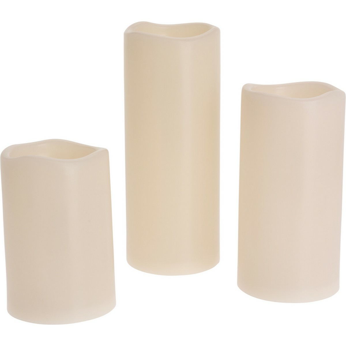 Sada venkovních LED blikajících svíček