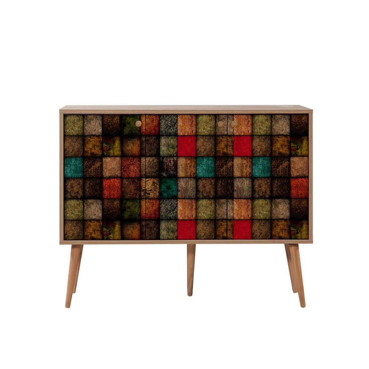 Skříňka Mega Cubes Sonoma Oak Hanah Home