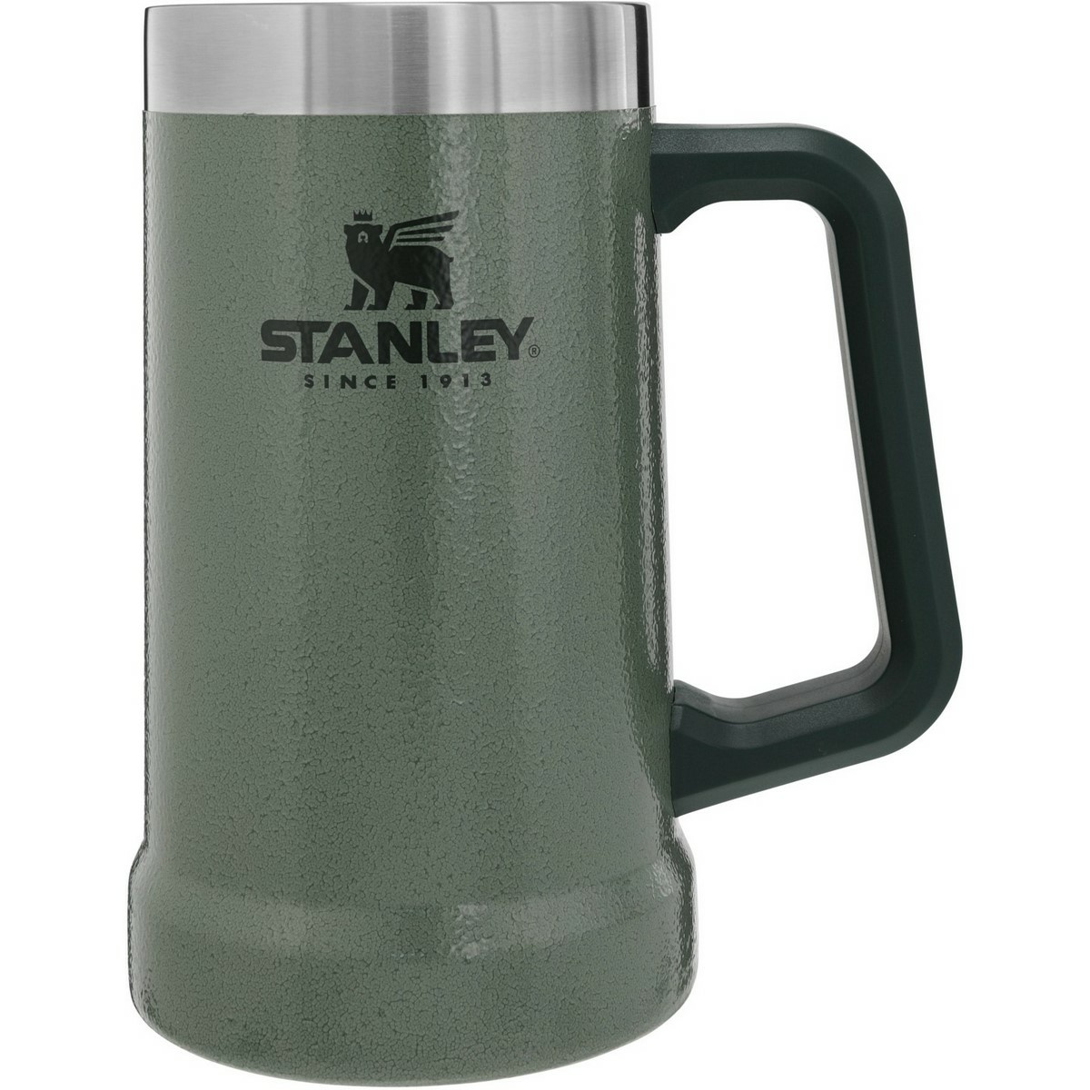Stanley Korbel na pivo Big Grip Beer Stein 700 ml Hammertone Green Stanley