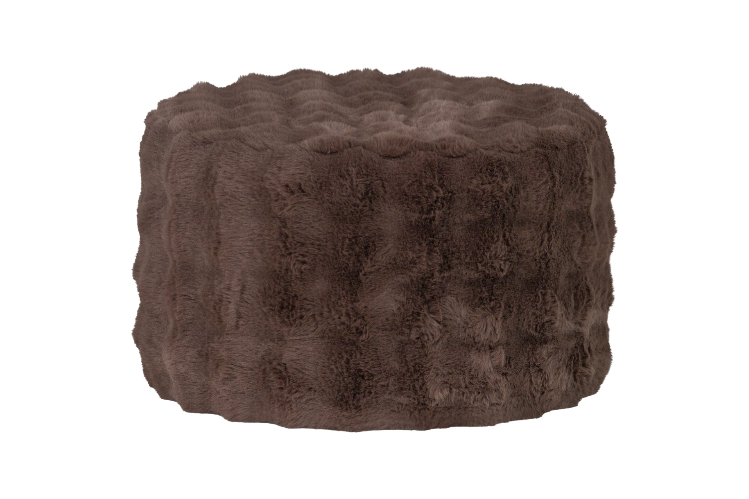 WOOOD Hnědý taburet Olven 60 cm