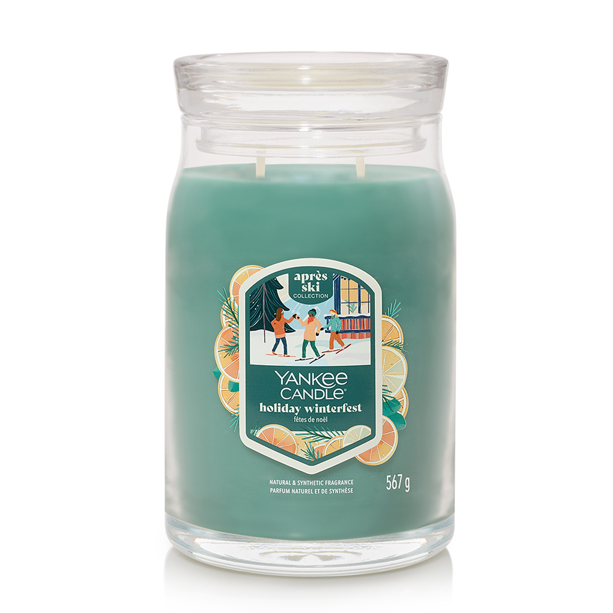 Yankee Candle Vonná svíčka velká Signature Holiday Winterfest