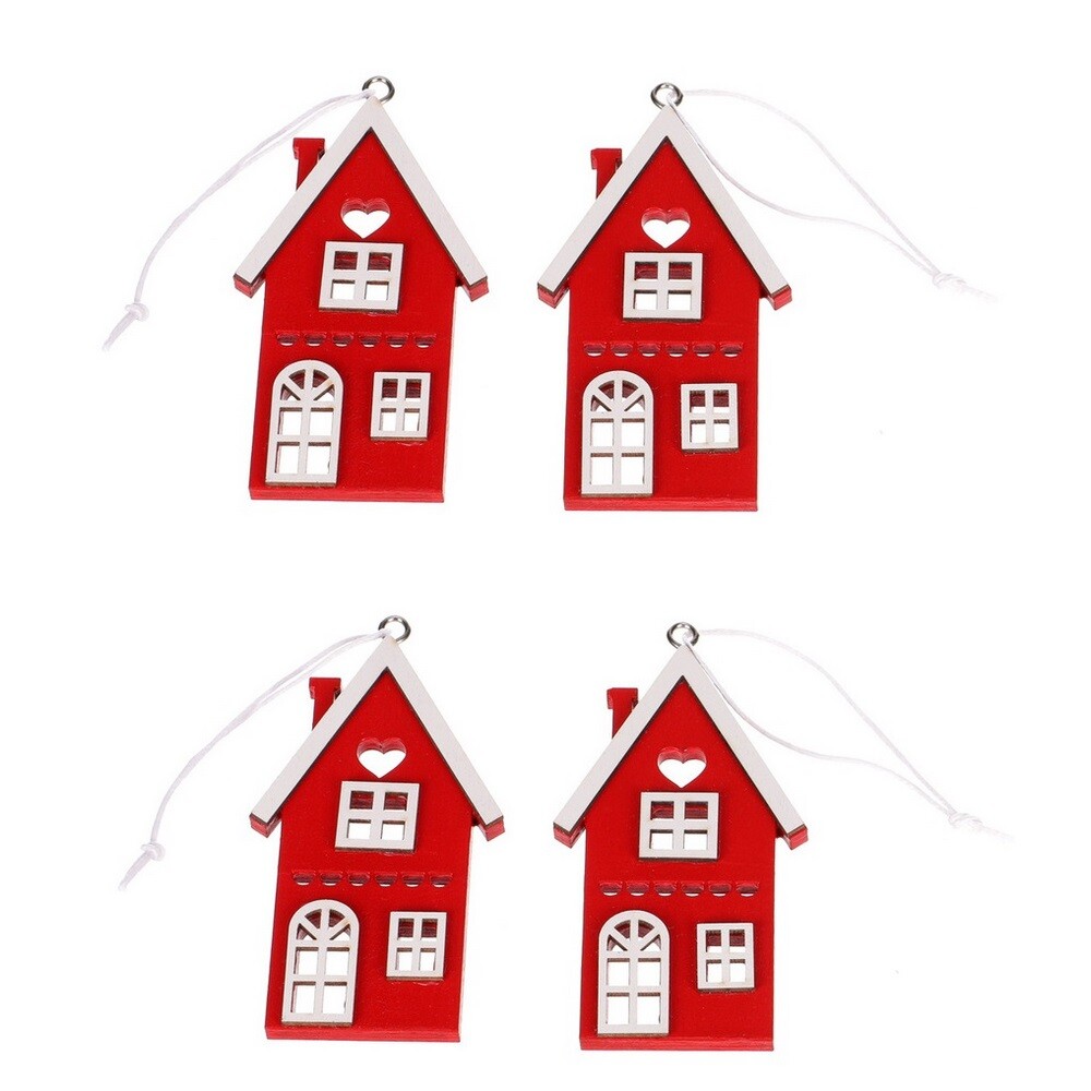 Závěsný dřevěný domeček