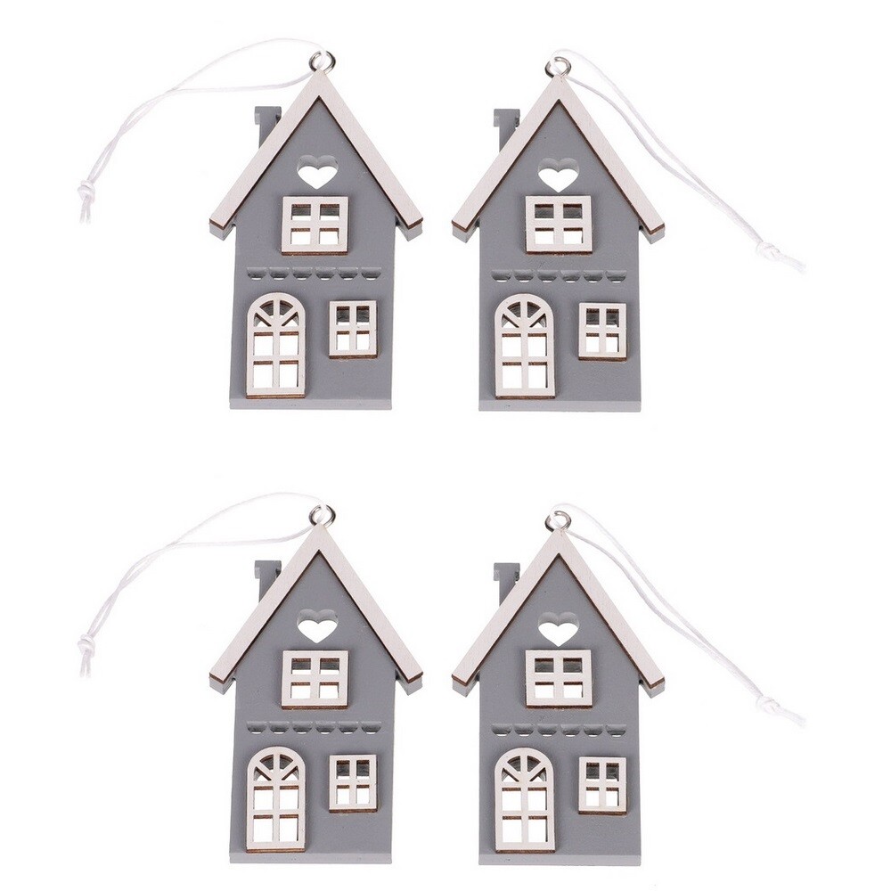 Závěsný dřevěný domeček