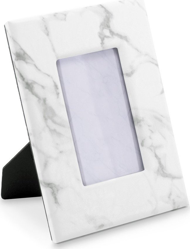 Bílý plastový stojací rámeček 21x26 cm Marbo – Restilo