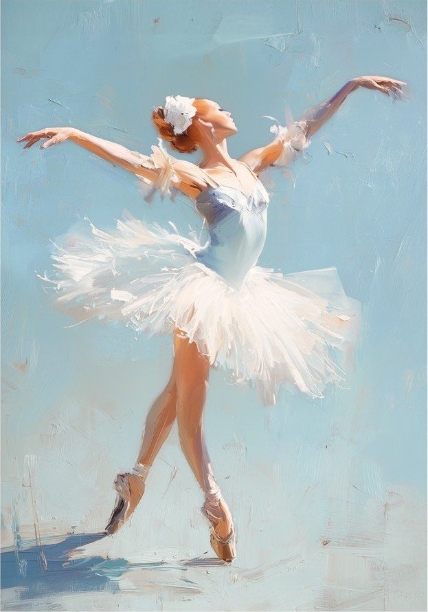 Obraz s ručně malovanými prvky 70x100 cm Grace – Styler