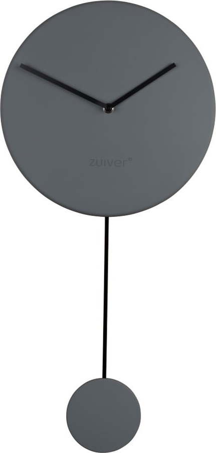 Šedé nástěnné hodiny Zuiver Minimal