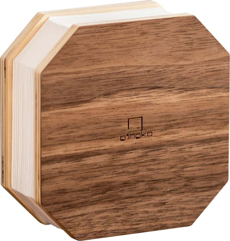 Hnědá světelná dekorace na USB Accordion – Gingko