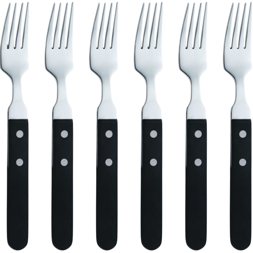 Amefa 6dílná sada steakových vidliček Pizza Amefa