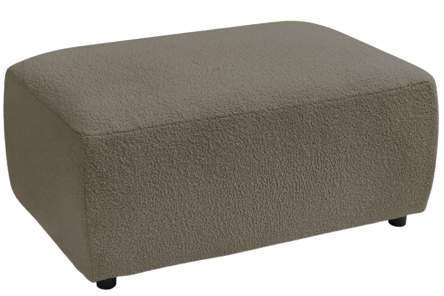 Bobochic Paris Hnědá bouclé podnožka Envy 100 x 70 cm