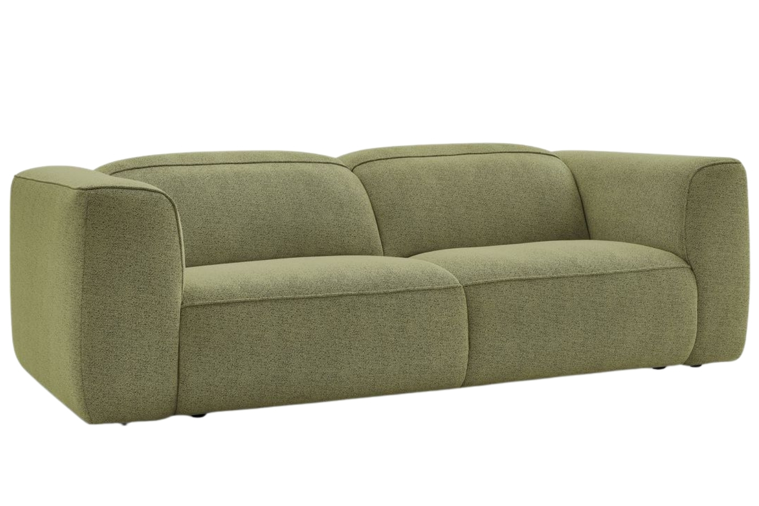 Bobochic Paris Zelená trojmístná pohovka William 240 cm