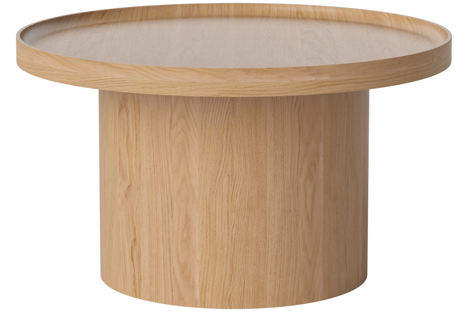 Bolia Dubový konferenční stolek Plateau 74 cm