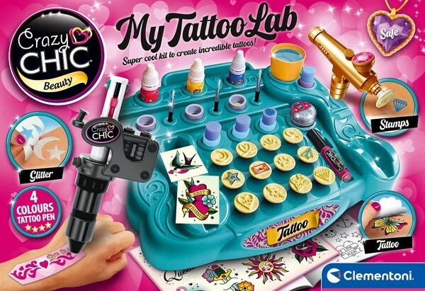 Clementoni Crazy CHIC - Velké tetovací studio Clementoni