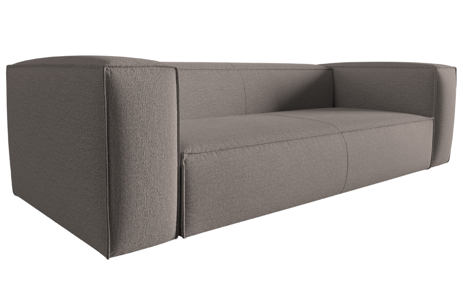 Cosmopolitan Design Hnědá čtyřmístná pohovka Mackay 230 cm