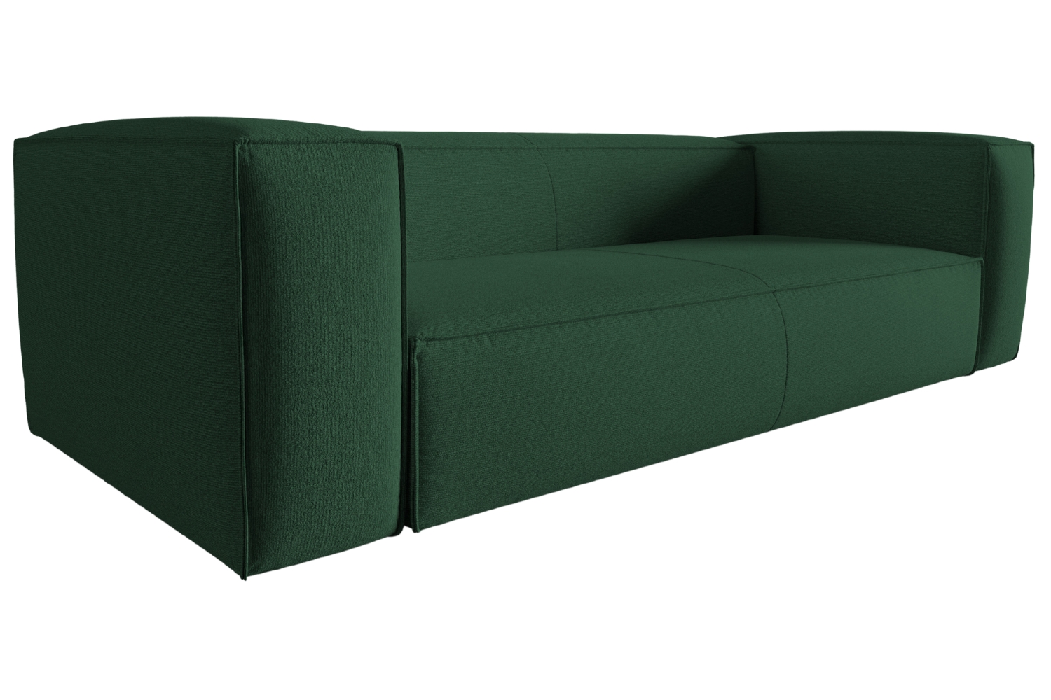 Cosmopolitan Design Zelená čtyřmístná pohovka Mackay 230 cm