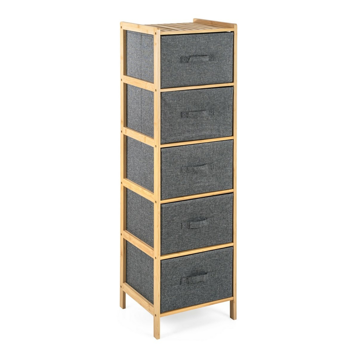 G21 Bambusový regál s košíky