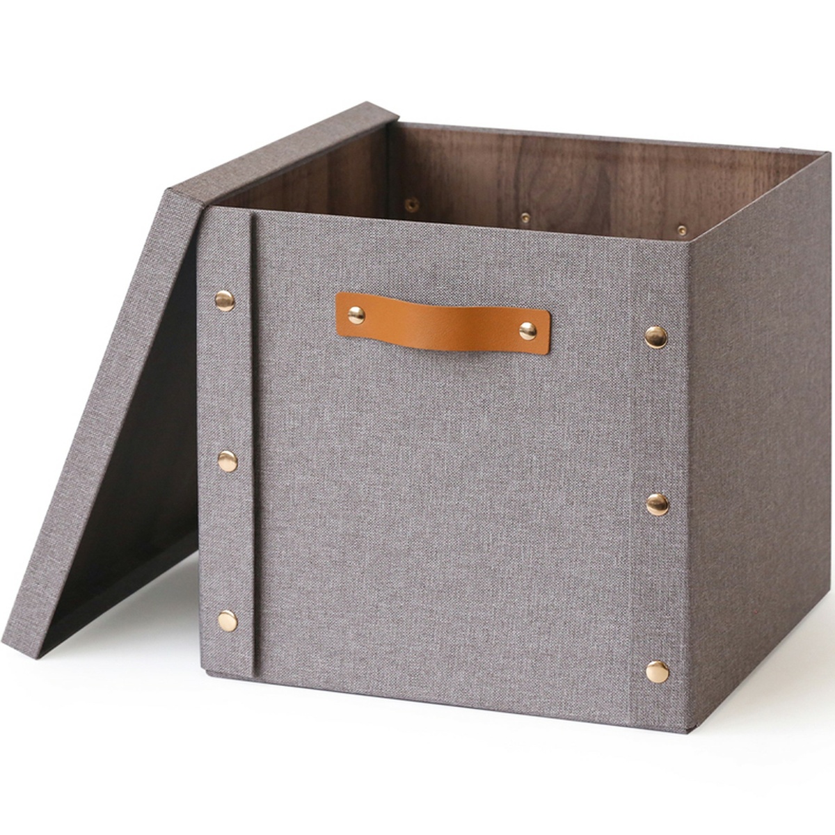 Kitchisimo Sada 2 úložných krabic s víkem 30 × 30 × 28 cm