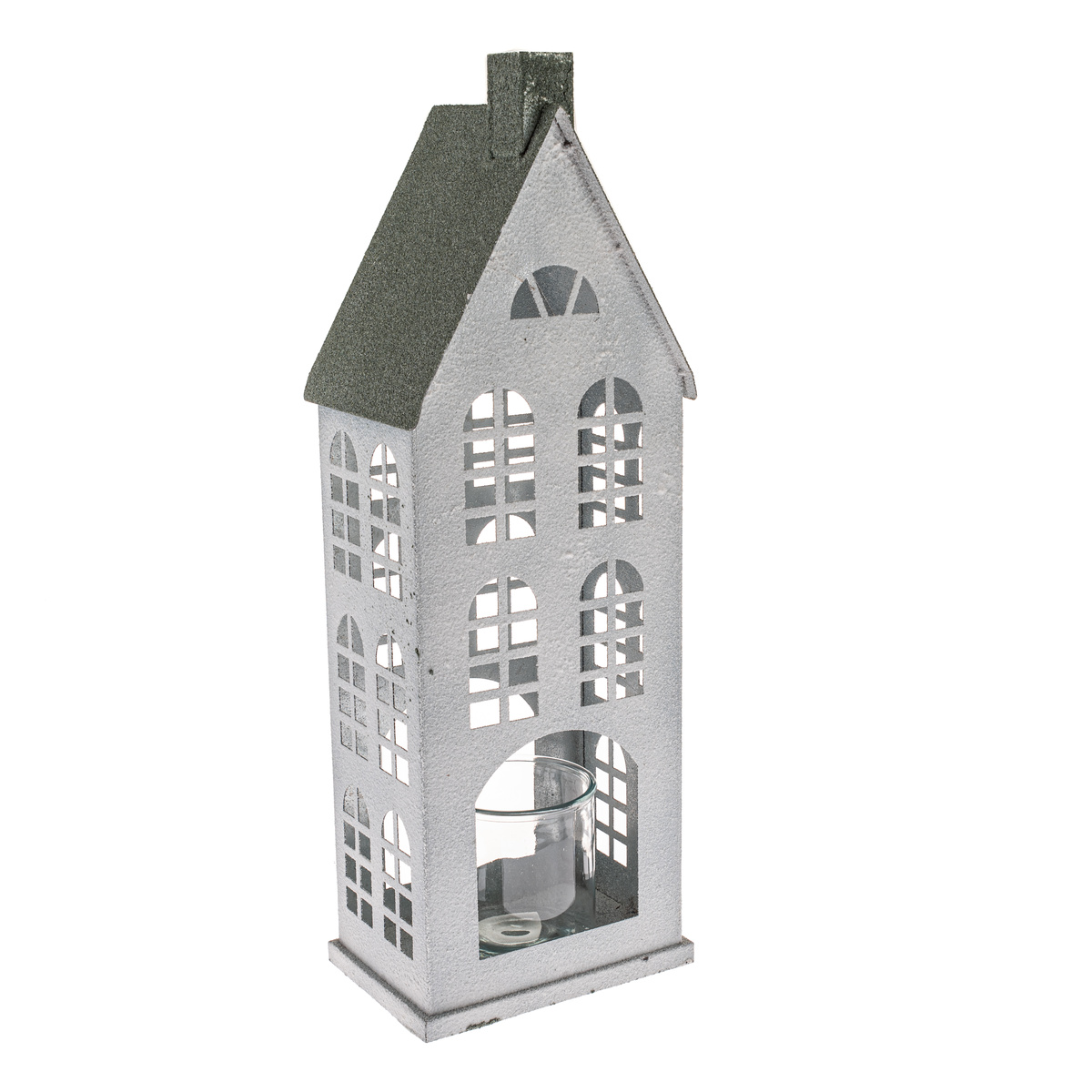 Kovový svícen Green House