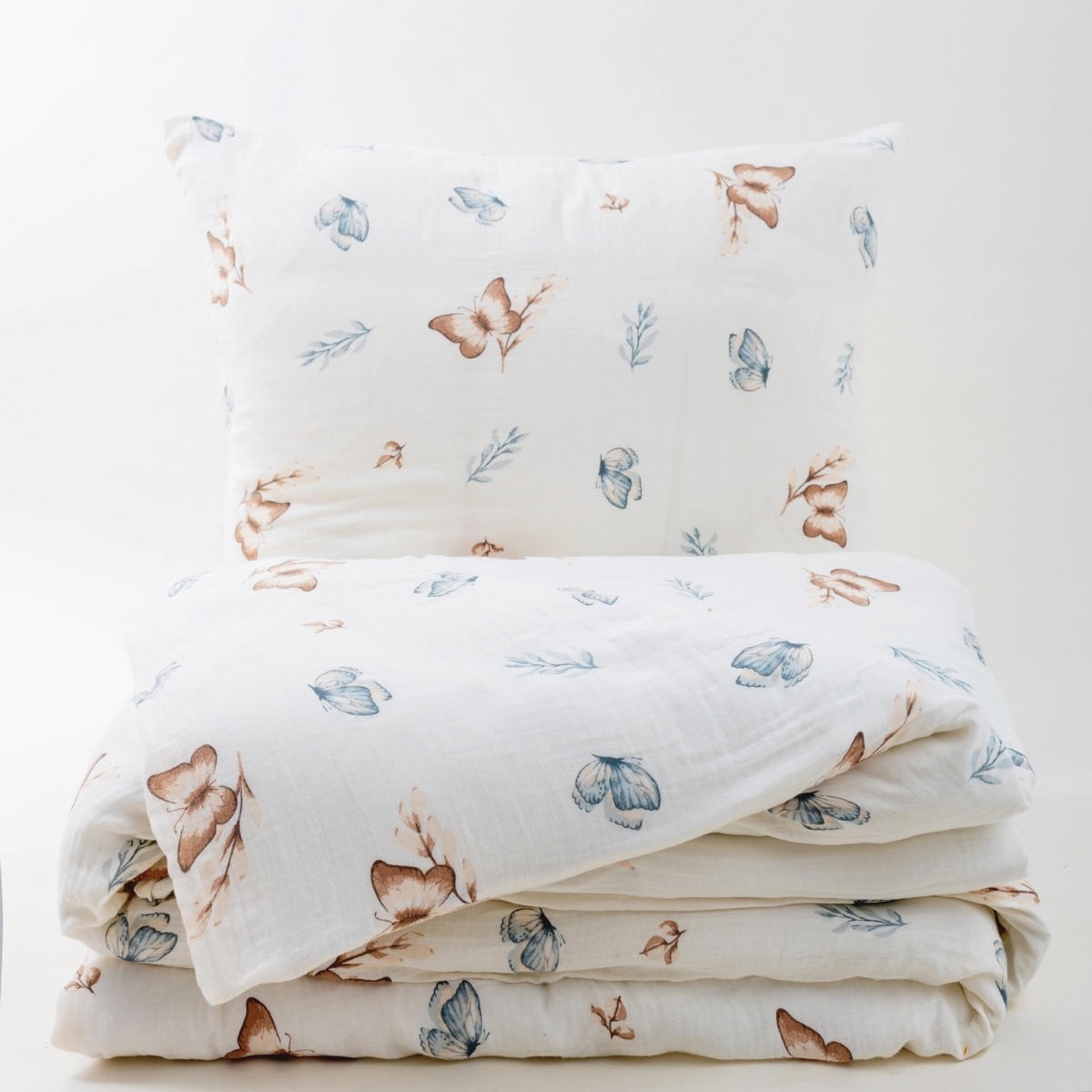 Matex Mušelínové povlečení Motýli