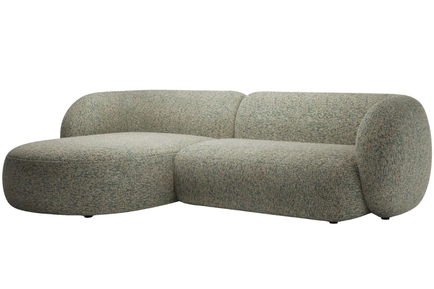 Micadoni Zelená rohová pohovka Kate 285 cm