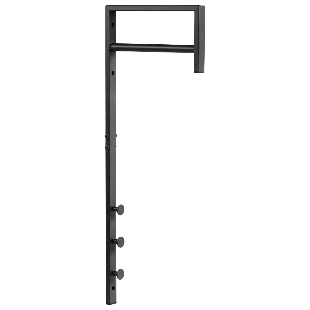 Nordic Living Černý kovový nástěnný věšák Trenna