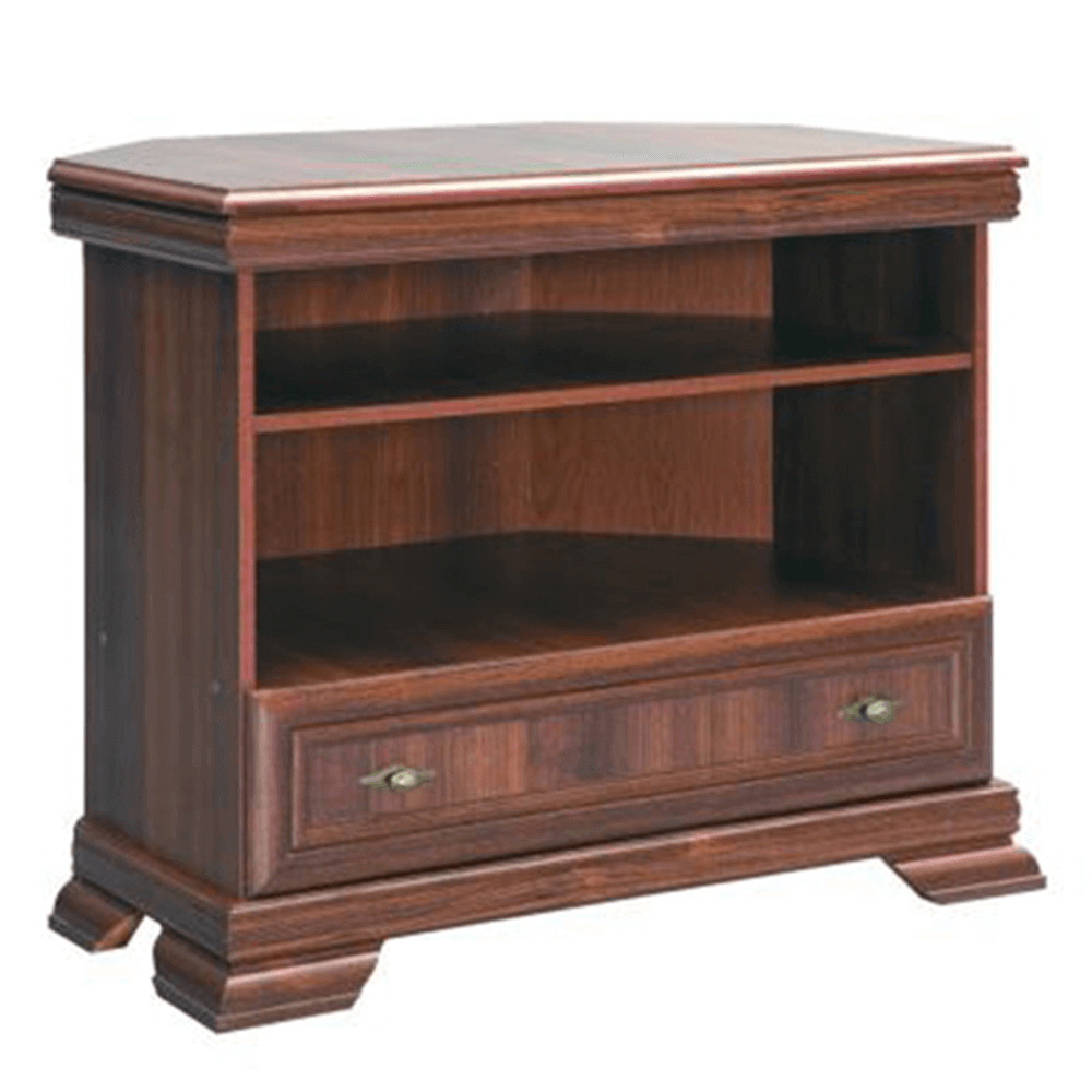 Rohový televizní stolek KORA