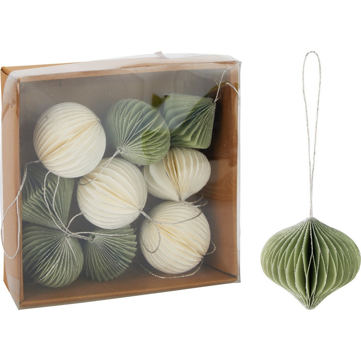 Sada 9 ks vánočních ozdob Ornaments