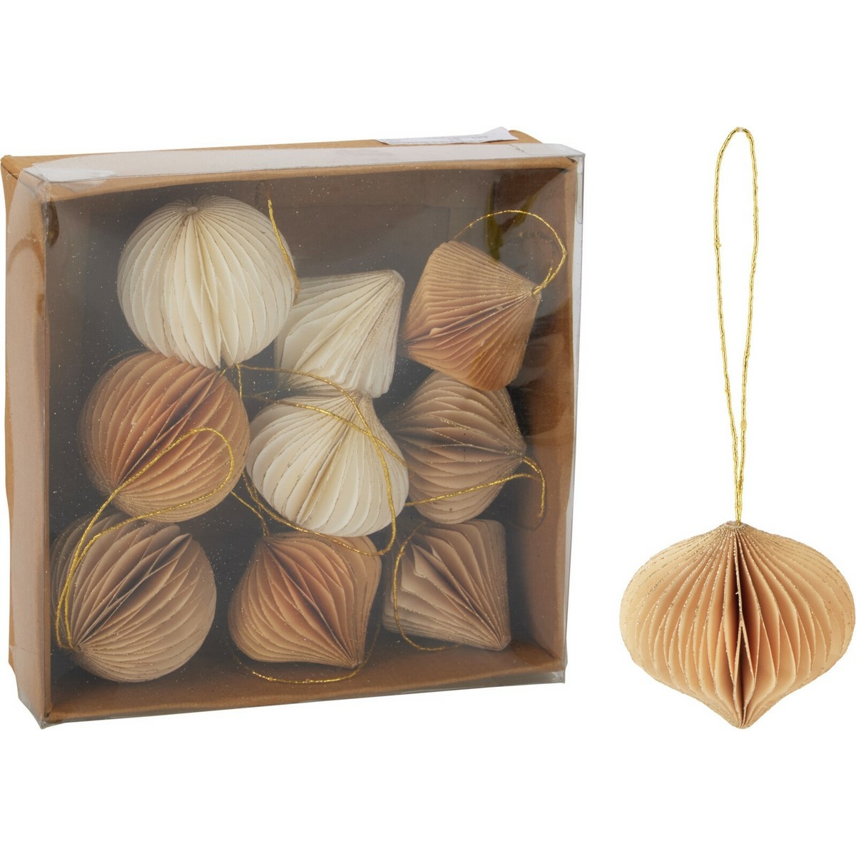 Sada 9 ks vánočních ozdob Ornaments