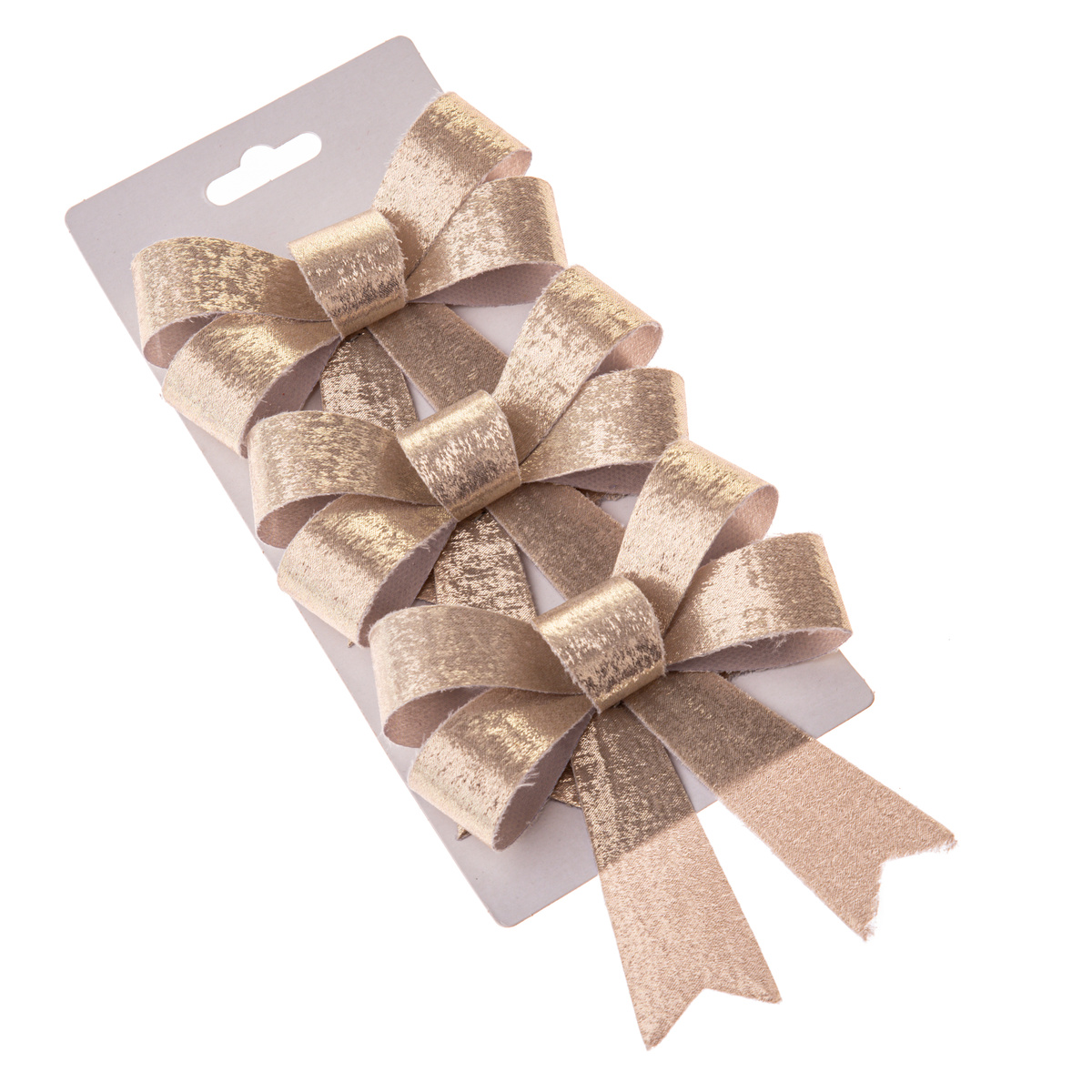 Sada vánočních mašlí 10 x 13 cm