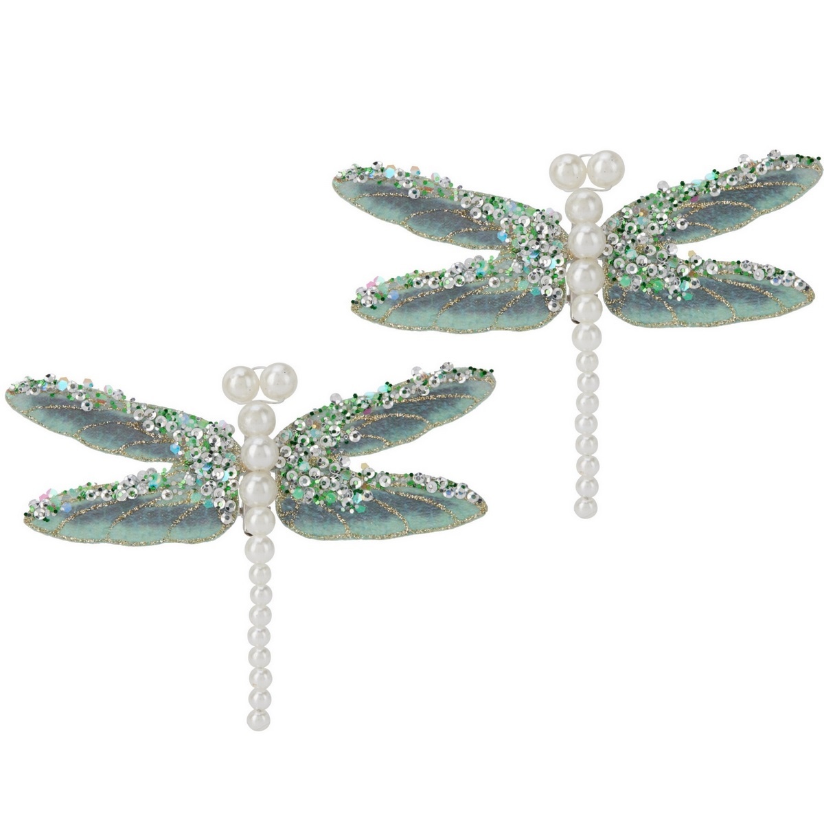 Sada vánočních ozdob Vážka