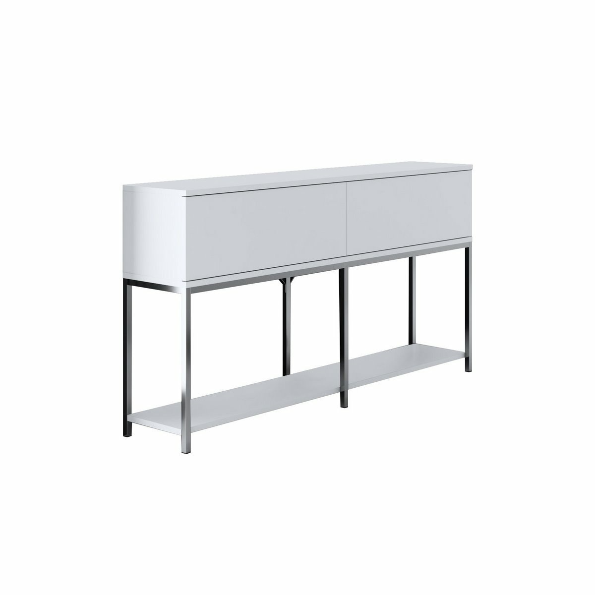 Skříňka Lord White and Silver Hanah Home