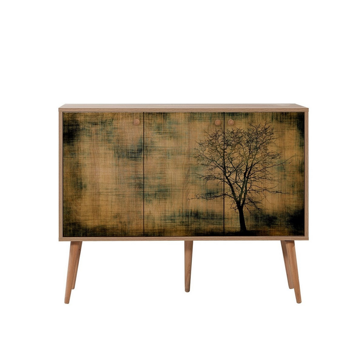 Skříňka Mega Tree Sonoma Oak Hanah Home