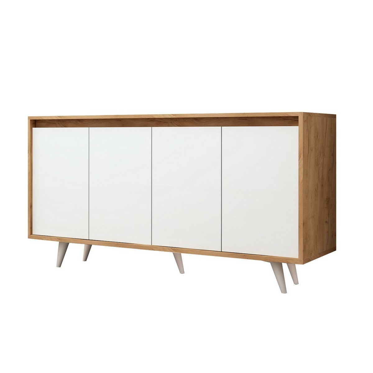 Skříňka Shans Oak and White Hanah Home