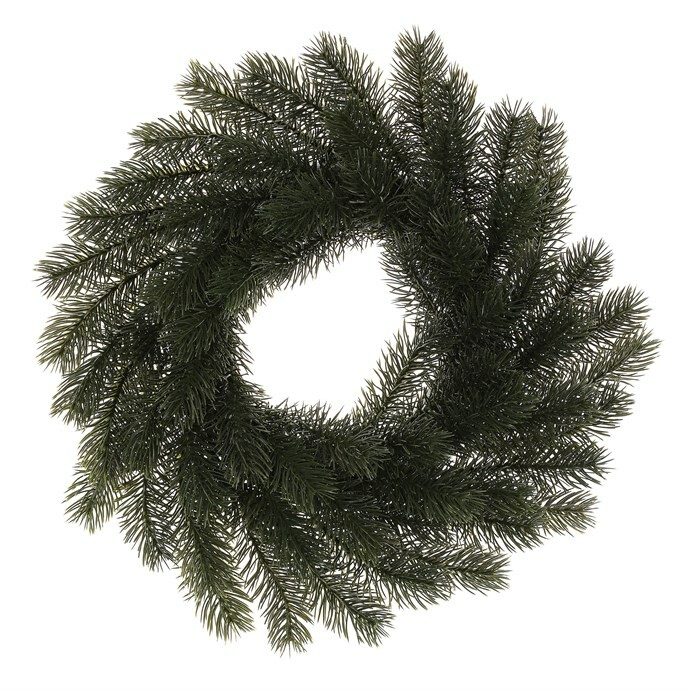 Umělý smrkový věnec