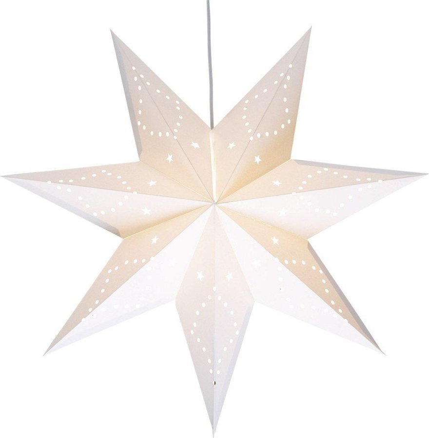 Bílá světelná dekorace Saturnus – Markslöjd