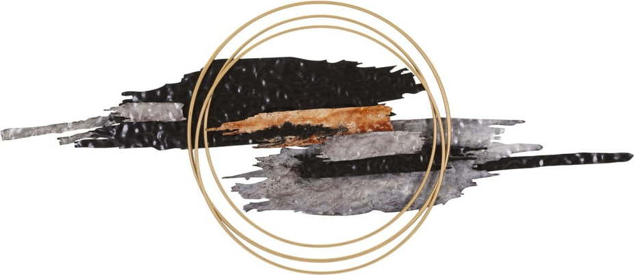 Kovová nástěnná dekorace 145x64 cm Art – Mauro Ferretti