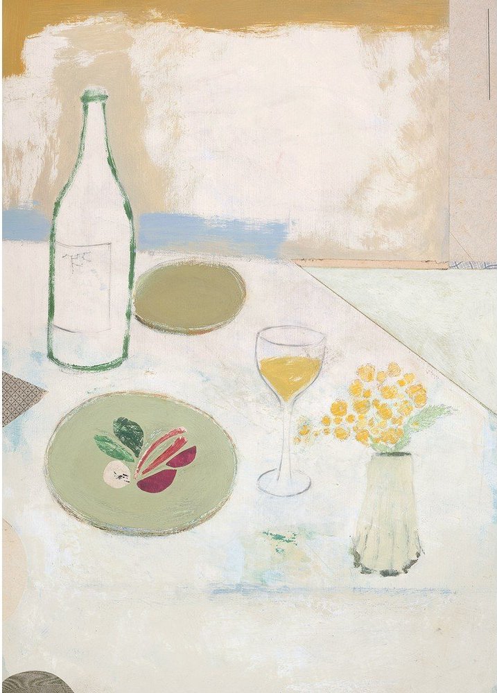 Plakát 30x40 cm Fleurs Jaunes – Max Ososki – The Poster Club