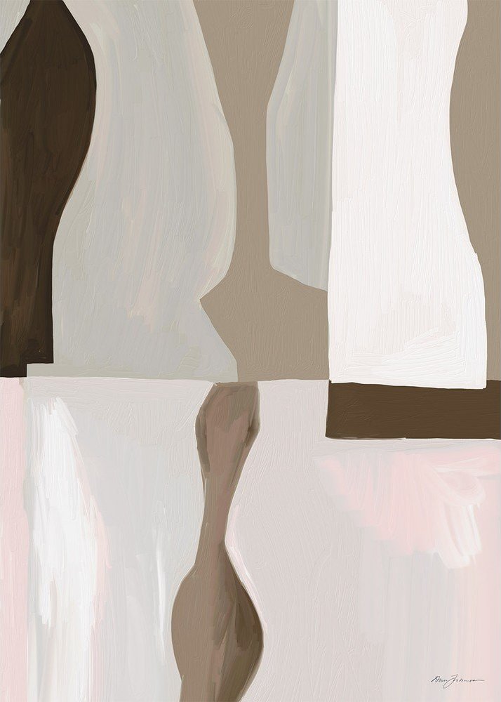 Plakát 50x70 cm Pastels en Forme – Anna Johansson – The Poster Club