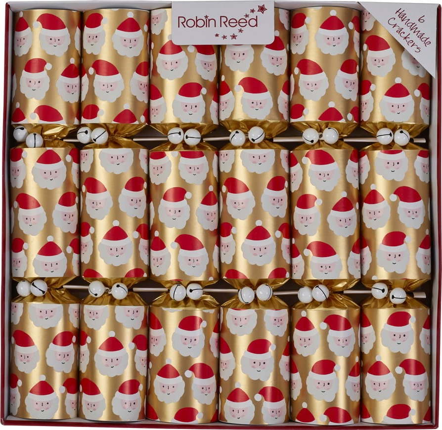 Vánoční crackery v sadě 6 ks Racing Santa – Robin Reed