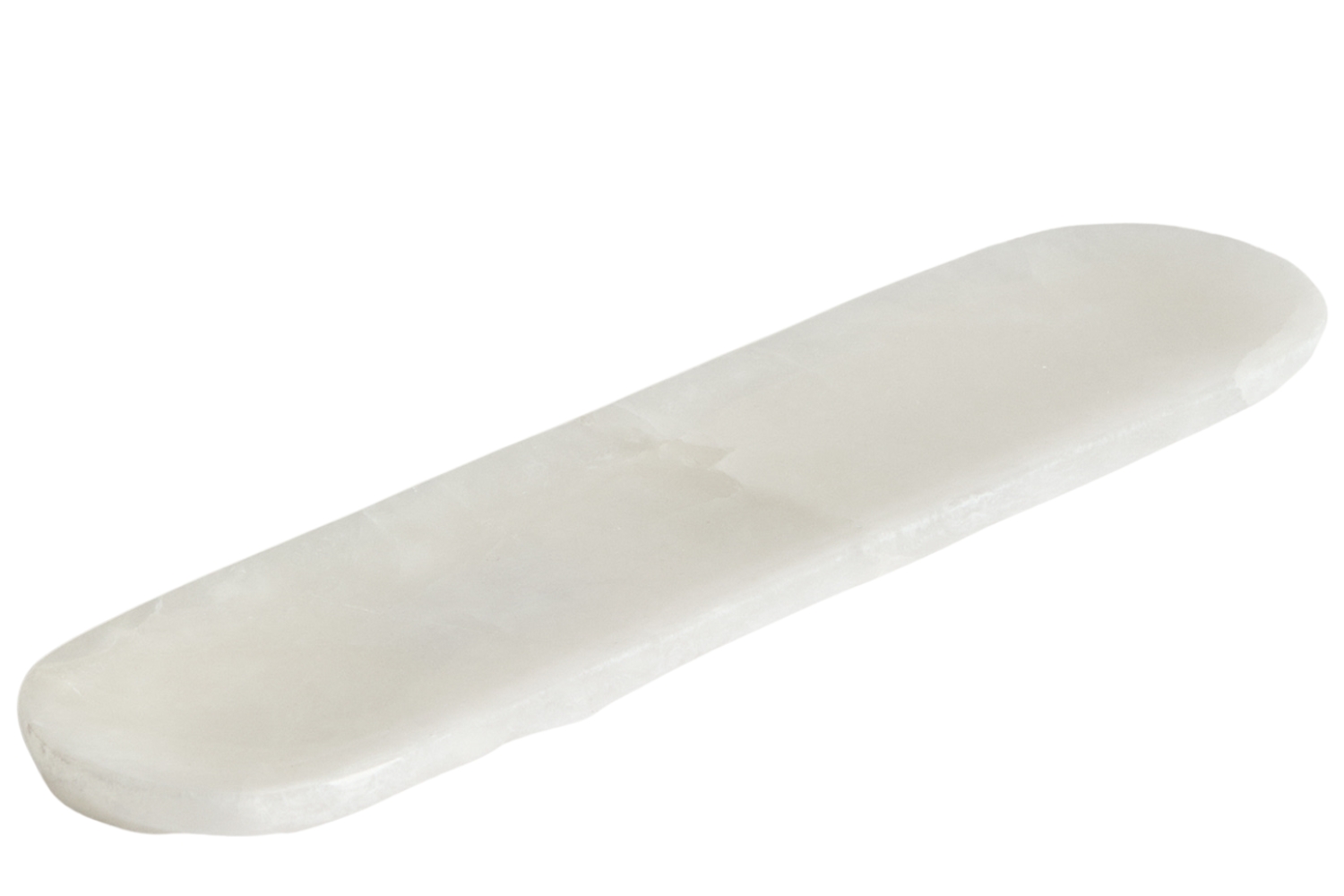 Kave Home Bílý alabastrový tác Noreli 40