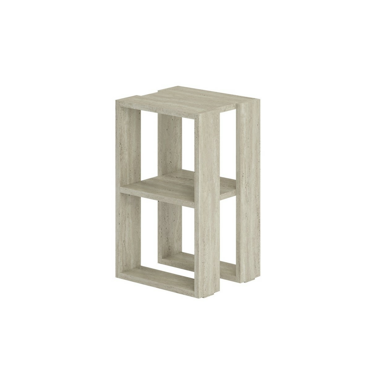 Noční stolek Lonie Travertine Hanah Home