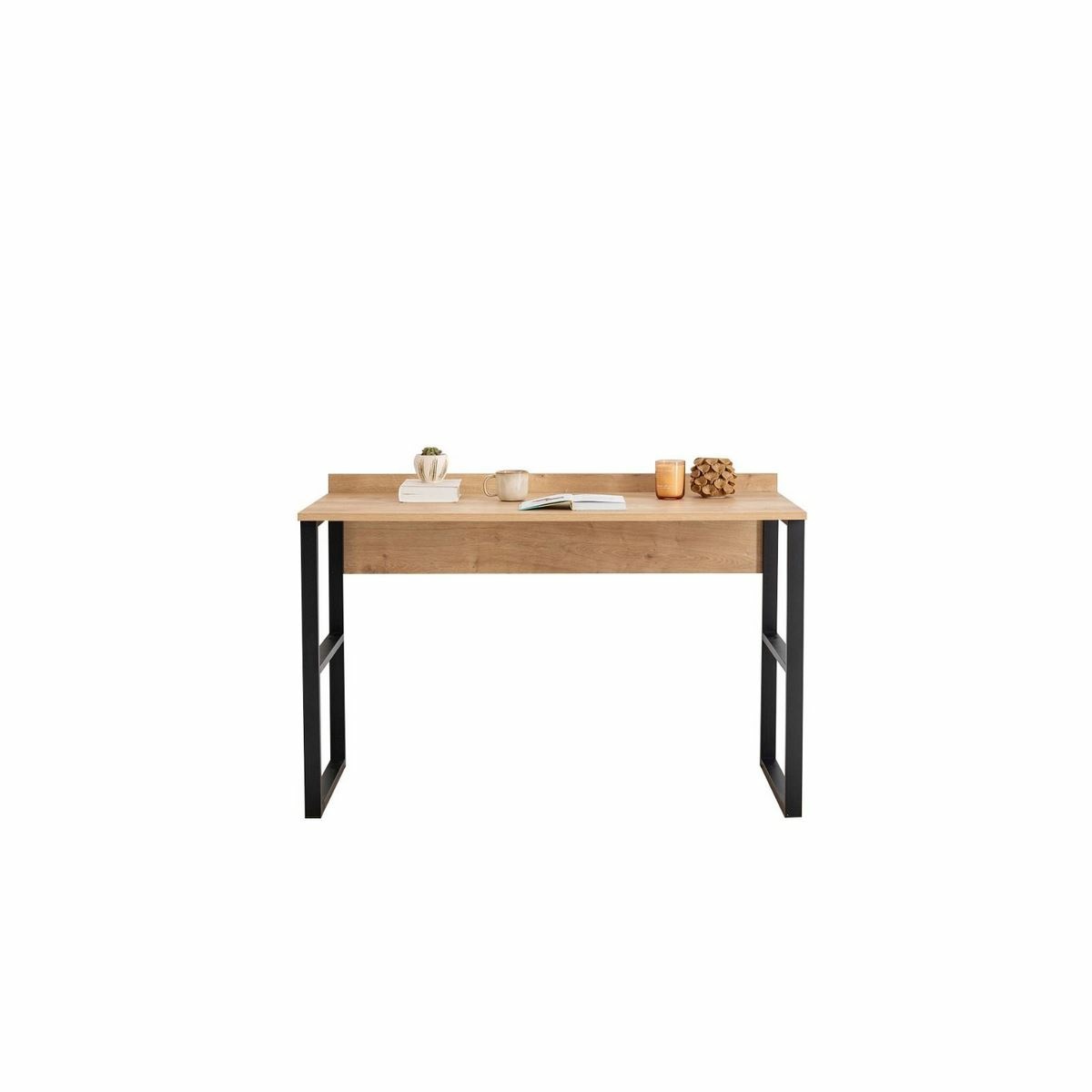 Pracovní stůl Deha Black and Sapphire Oak Hanah Home