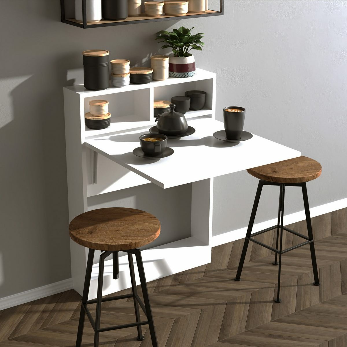 Skládací jídelní stůl Patara White Hanah Home