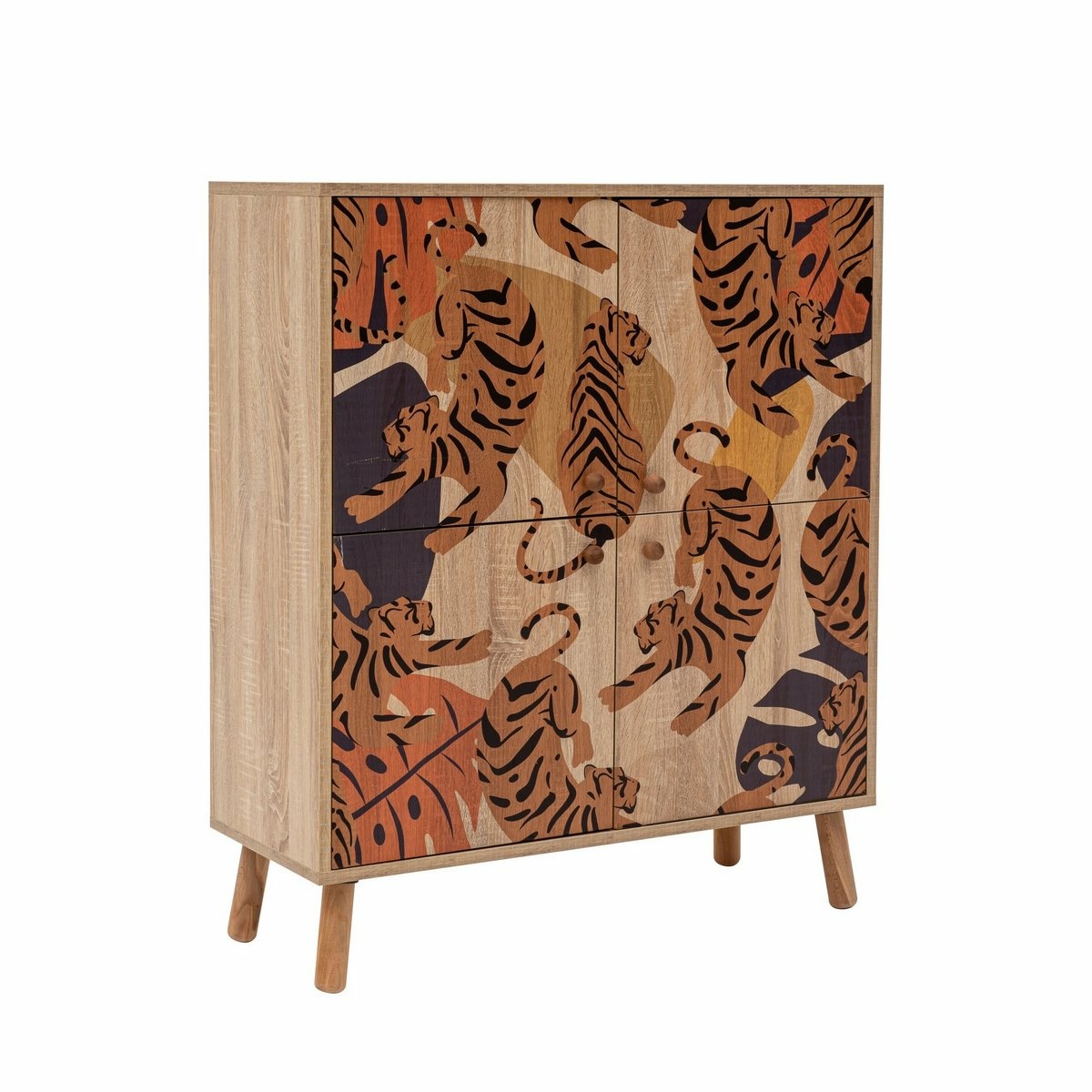 Skříňka Tigris Orange Hanah Home