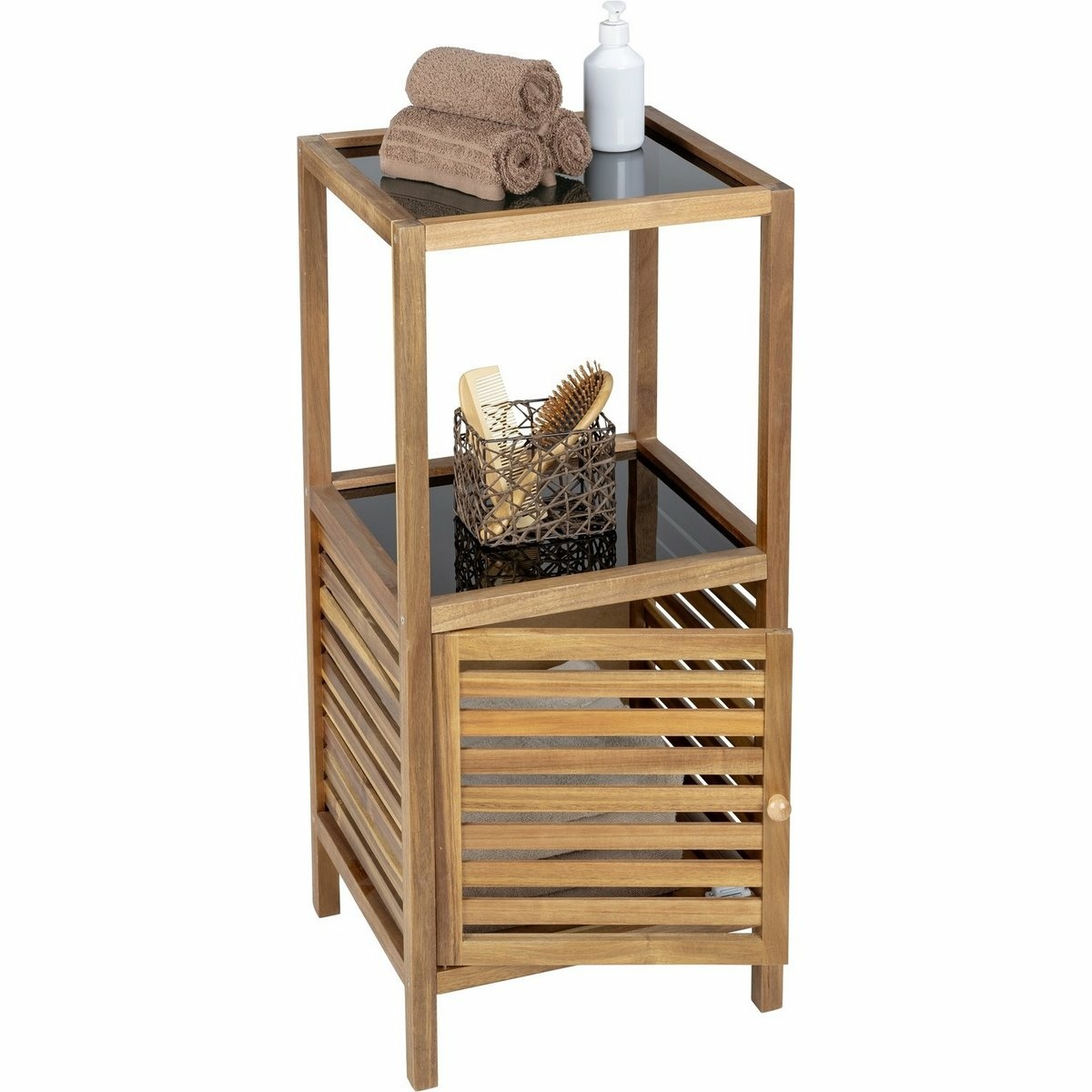 Wenko Koupelnový regál s dvířky FONDI Wenko