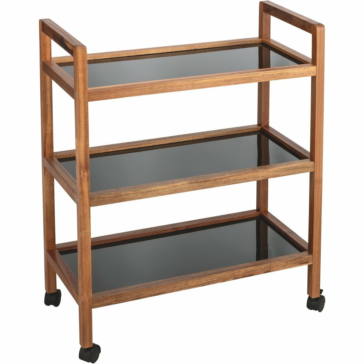 Wenko Široký pojizdný regál FONDI –  3 police Wenko