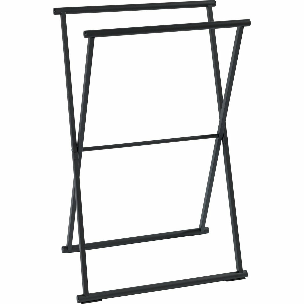 Wenko Skládací stojan na ručníky LAVA – černá Wenko