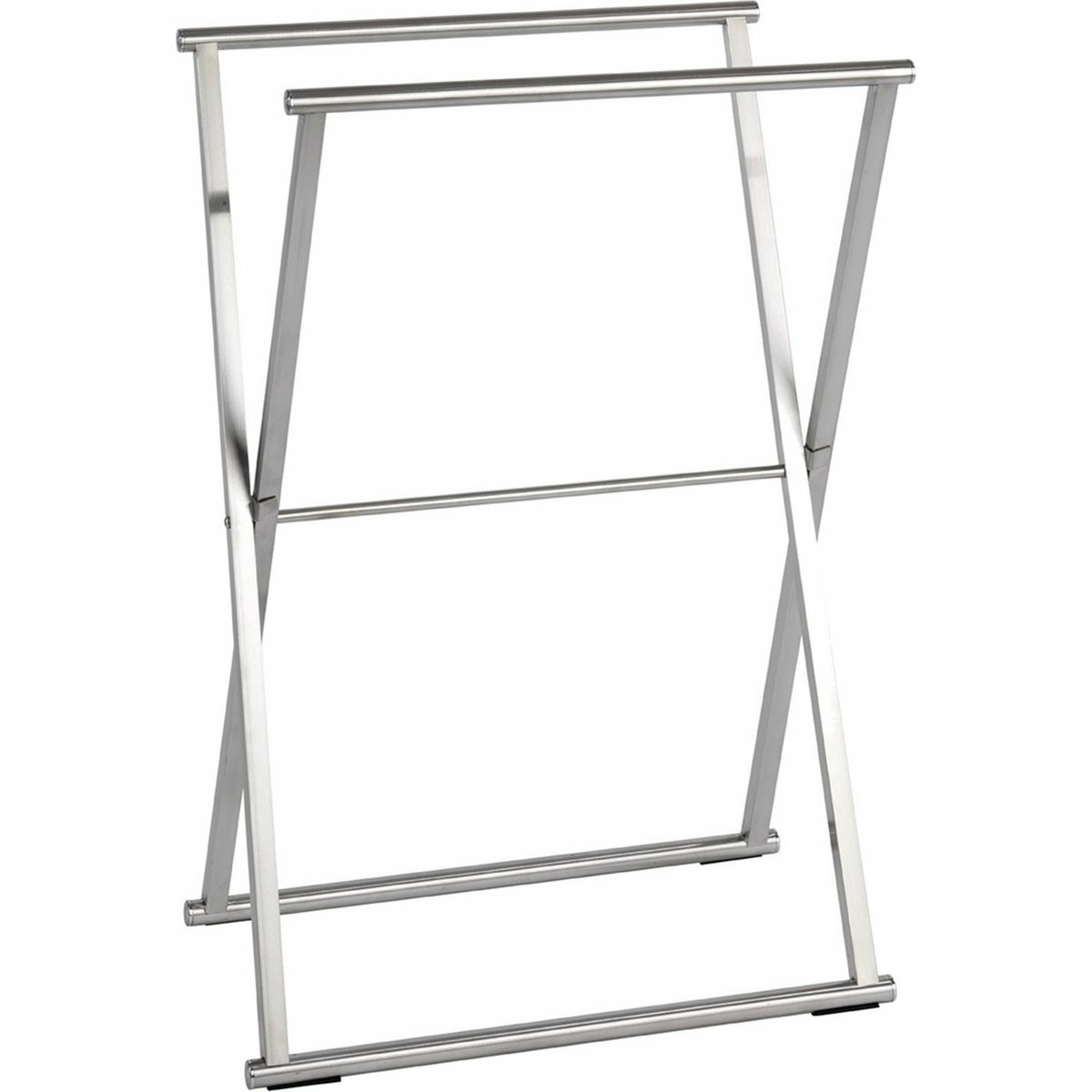 Wenko Skládací stojan na ručníky LAVA – stříbrná Wenko