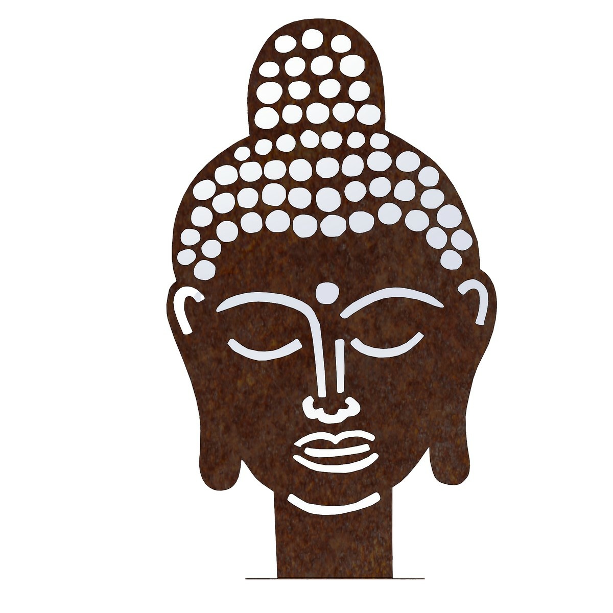 Zahradní dekorace Buddha 70 x 42 cm