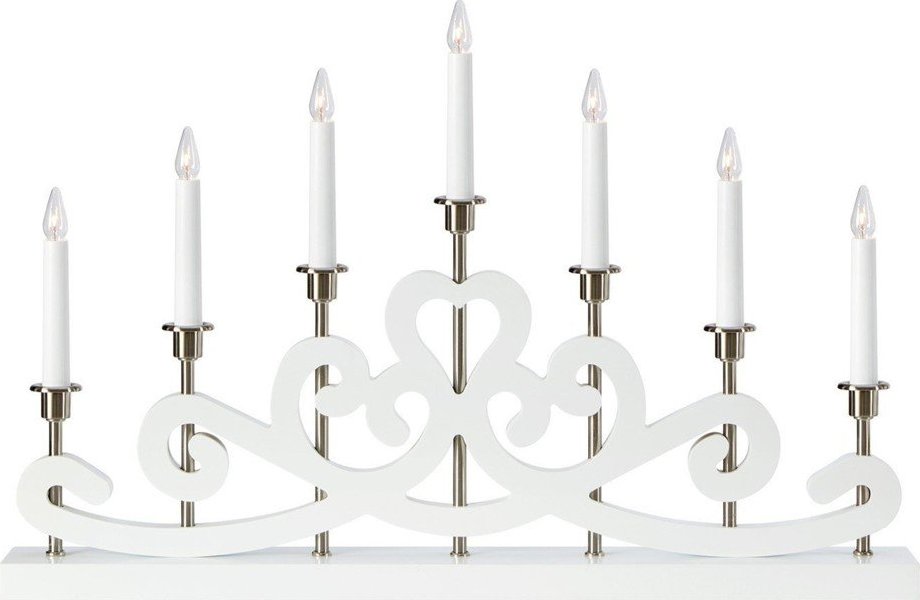 Bílá vánoční světelná dekorace Nightfall – Markslöjd