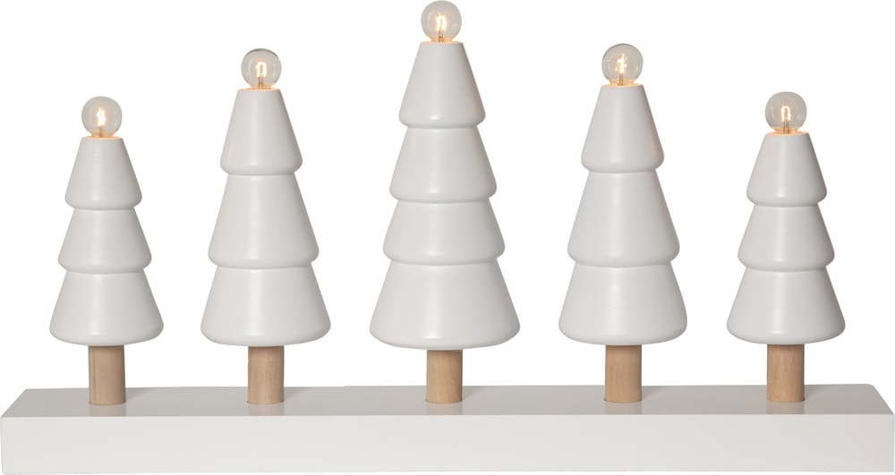 Bílá vánoční světelná dekorace Skog – Star Trading